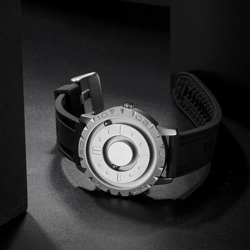 Iron Ball Magnetic Pointer men's watch