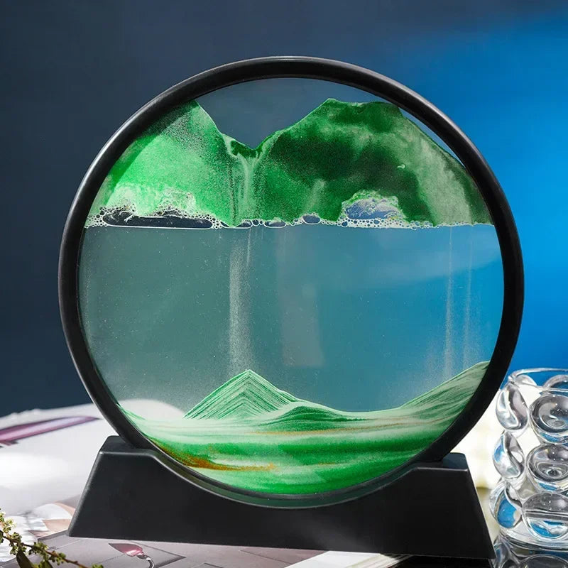 3D Retro Glass Architecture Piece:
