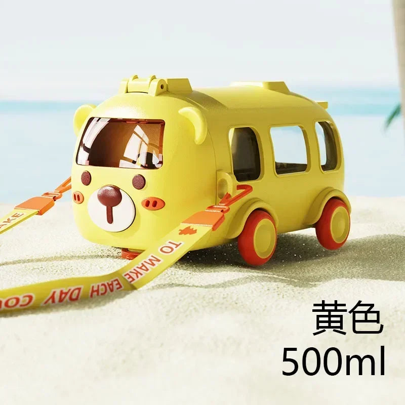 🚗 500ML Toy Car Cup with Straw – Fun, Functional & Perfect for Summer!
