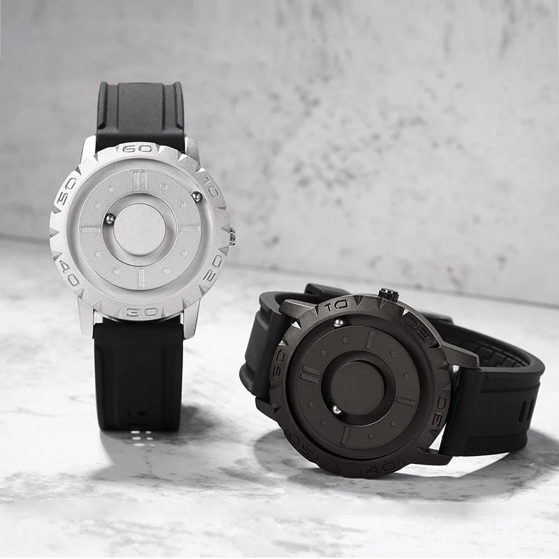 Iron Ball Magnetic Pointer men's watch