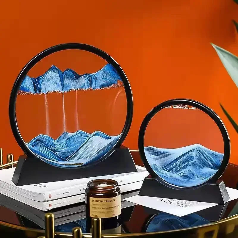 3D Retro Glass Architecture Piece: