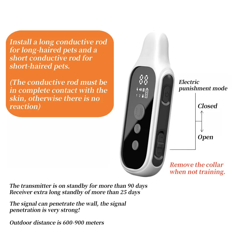 800m Digital Dog Training Collar!