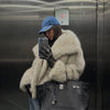 Neo Mint Luxe Faux Fur Jacket– Where Comfort Meets New Fashion!