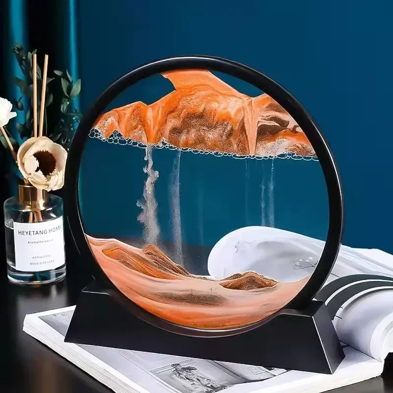 3D Retro Glass Architecture Piece: