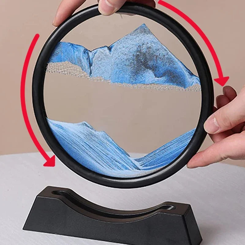 3D Retro Glass Architecture Piece:
