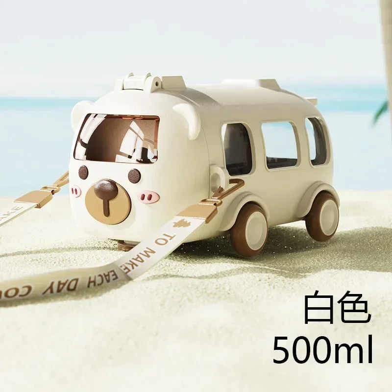 🚗 500ML Toy Car Cup with Straw – Fun, Functional & Perfect for Summer!