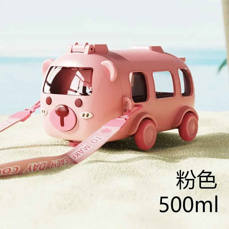 🚗 500ML Toy Car Cup with Straw – Fun, Functional & Perfect for Summer!