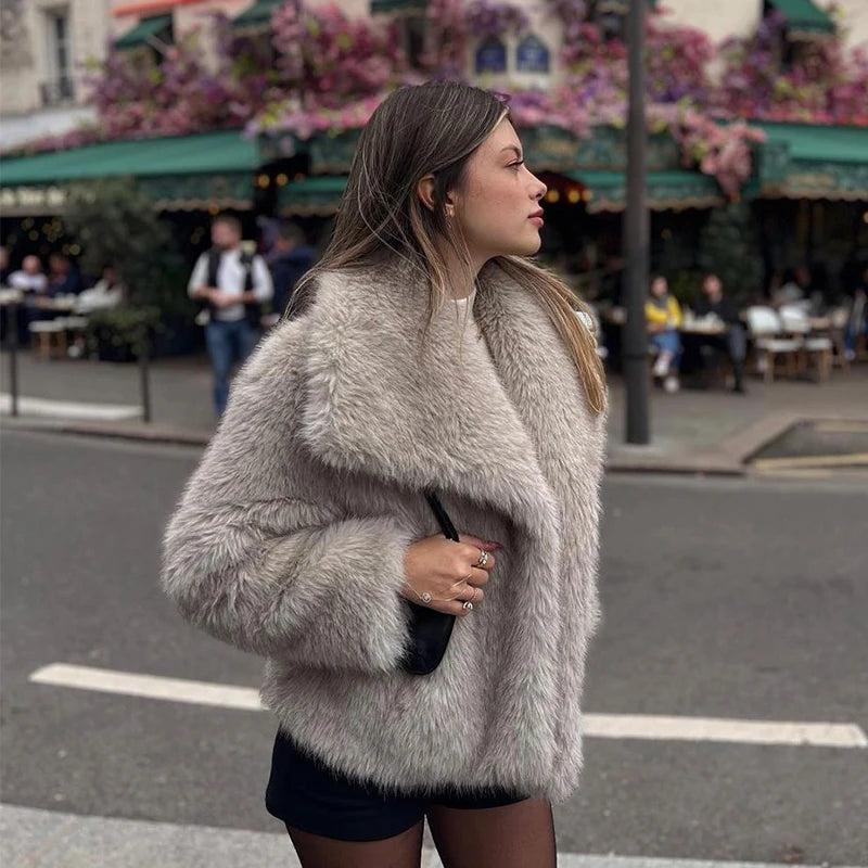 Neo Mint Luxe Faux Fur Jacket– Where Comfort Meets New Fashion!