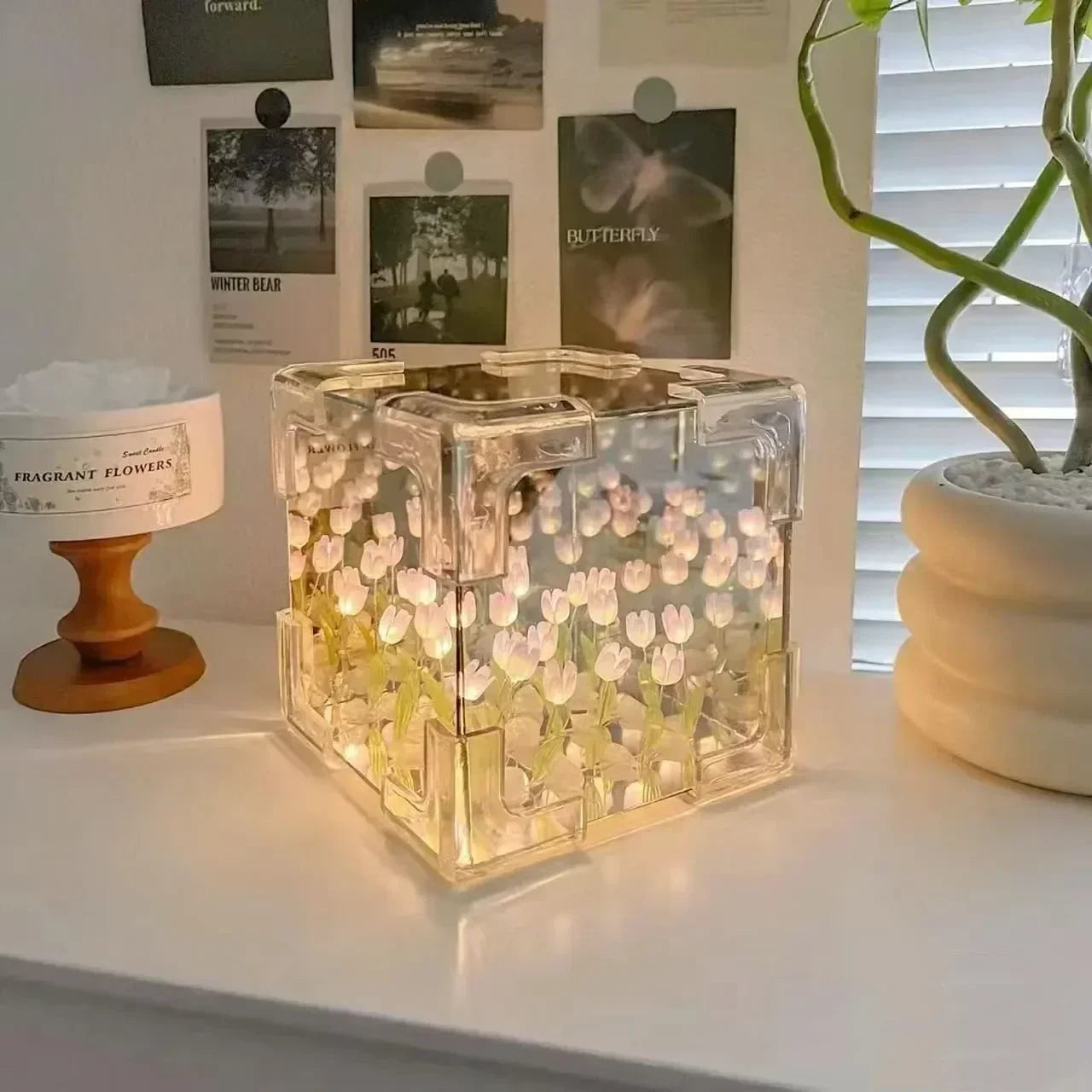 DIY Tulip Night Light