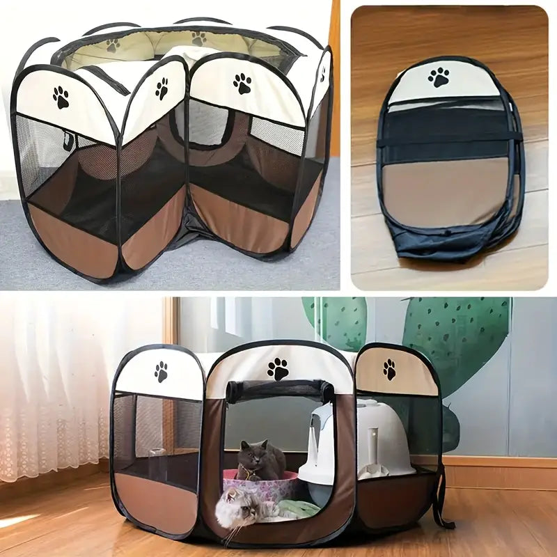 "CosyPaws Portable Pet Tent