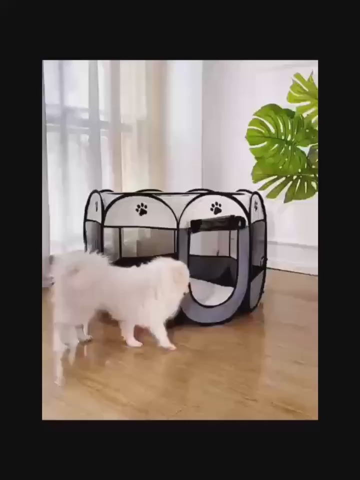 "CosyPaws Portable Pet Tent
